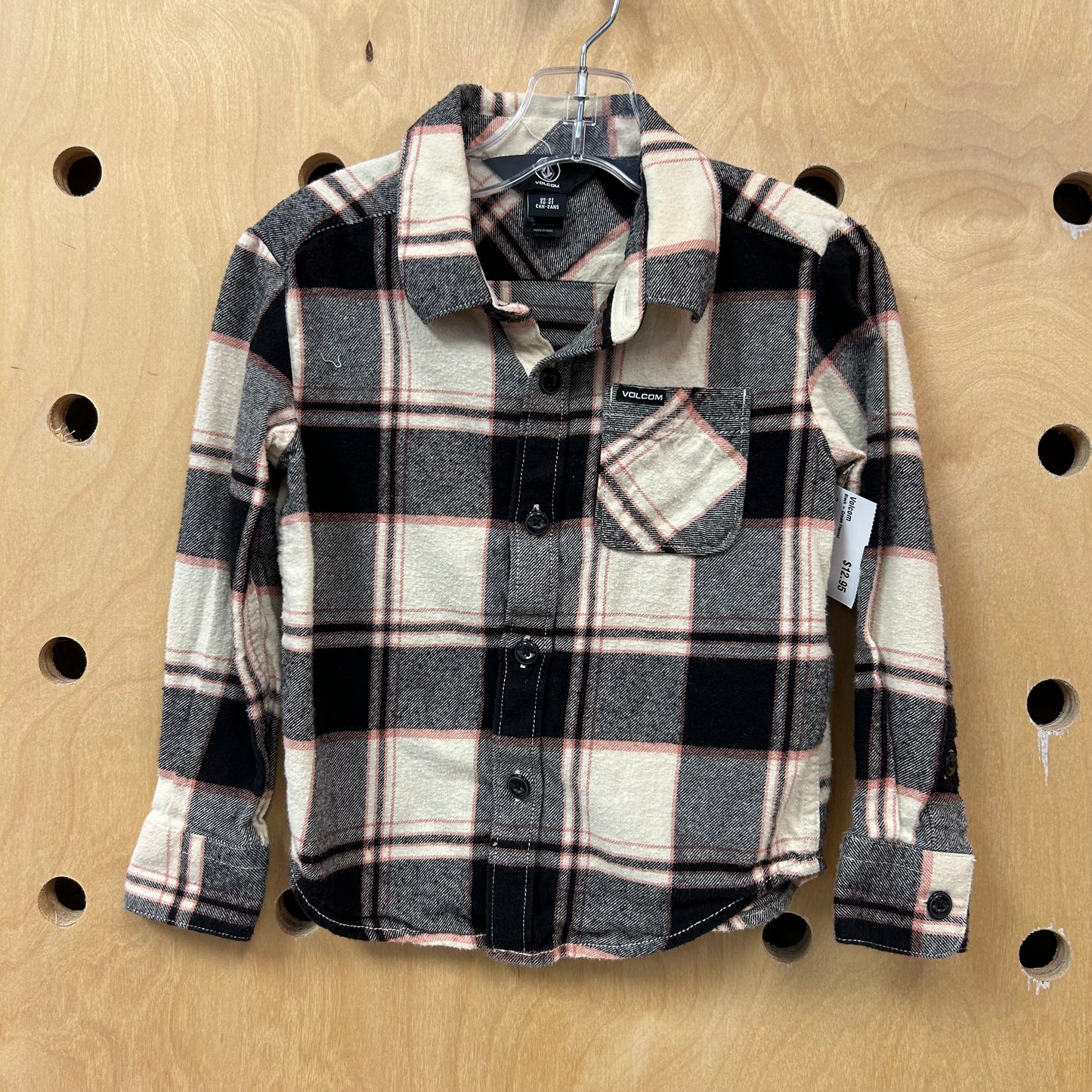 Black + Cream Flannel