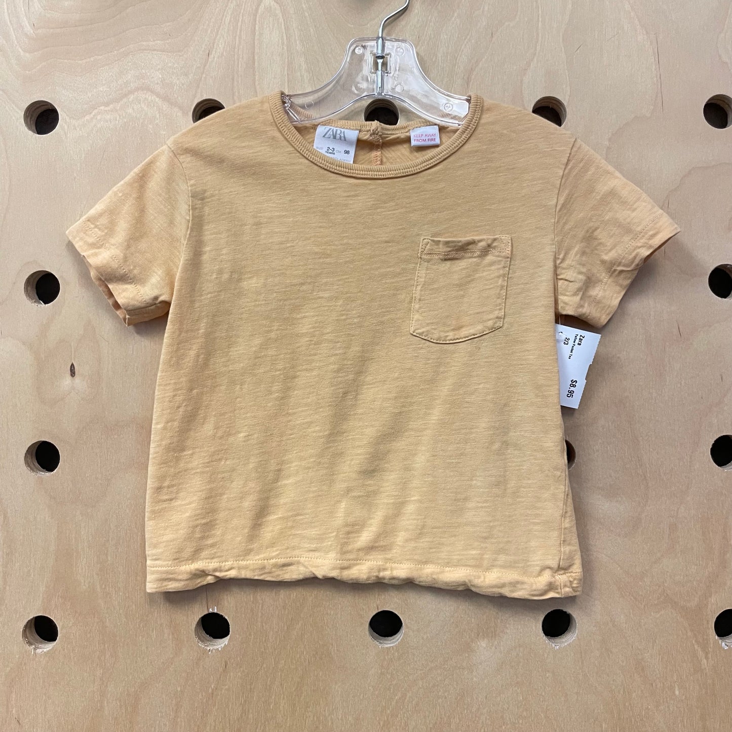 Yellow Pocket Tee