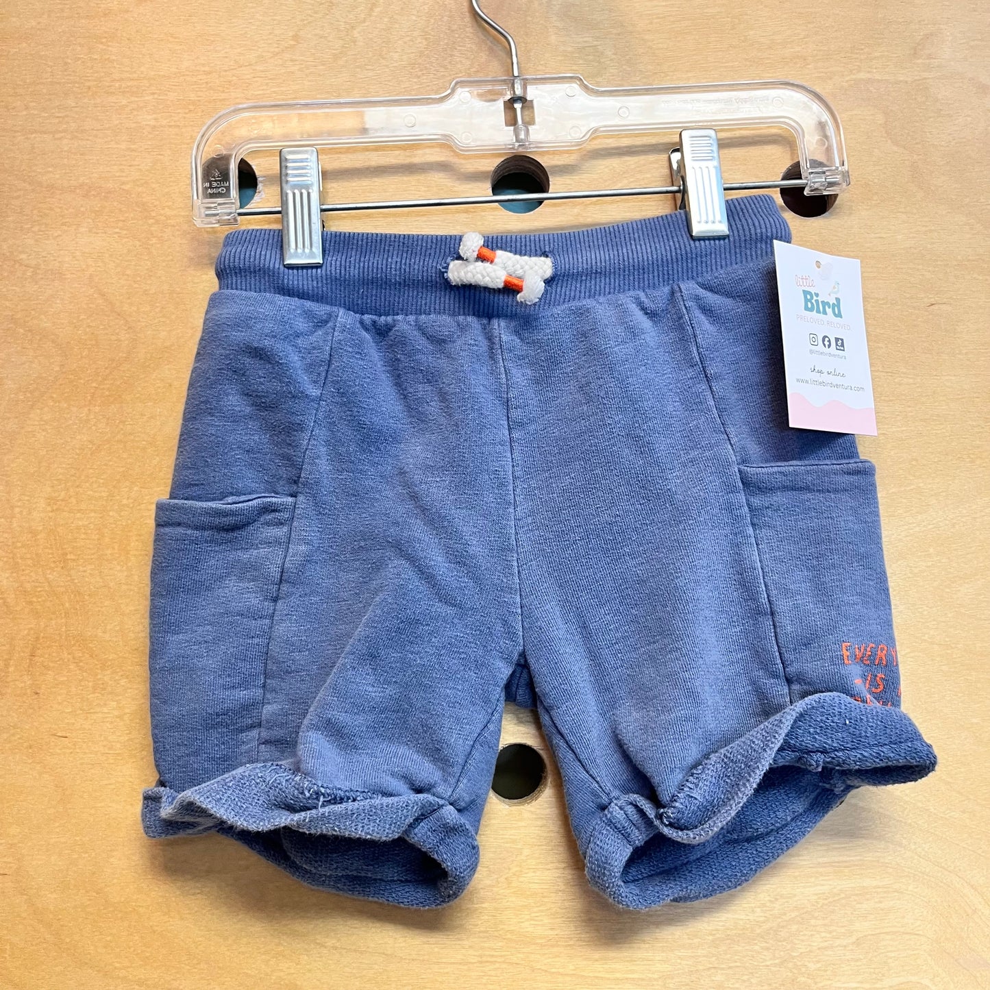 Blue 'Everyday Is Beach Day' Shorts