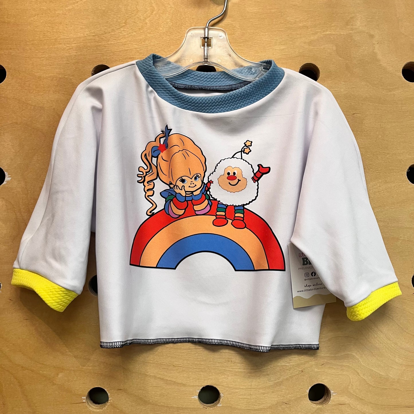 Rainbow Brite Crop Top