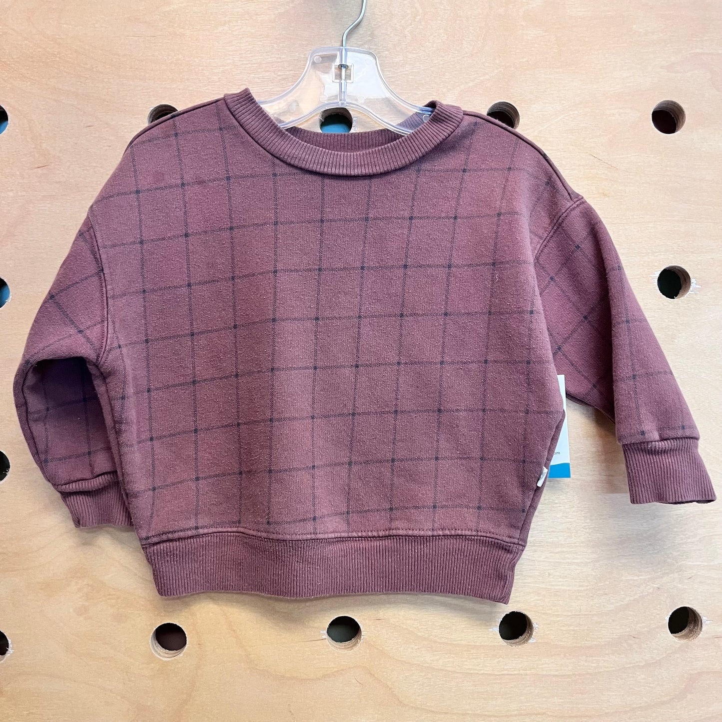 Organic Brown/Black Squares LS