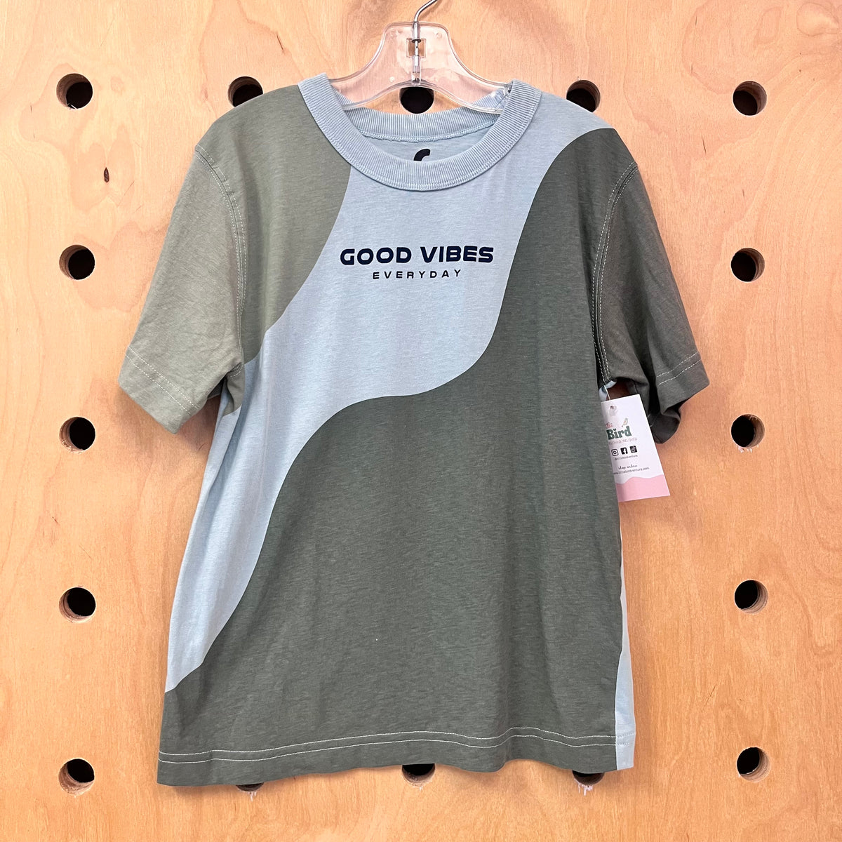 Green Good Vibes Tee