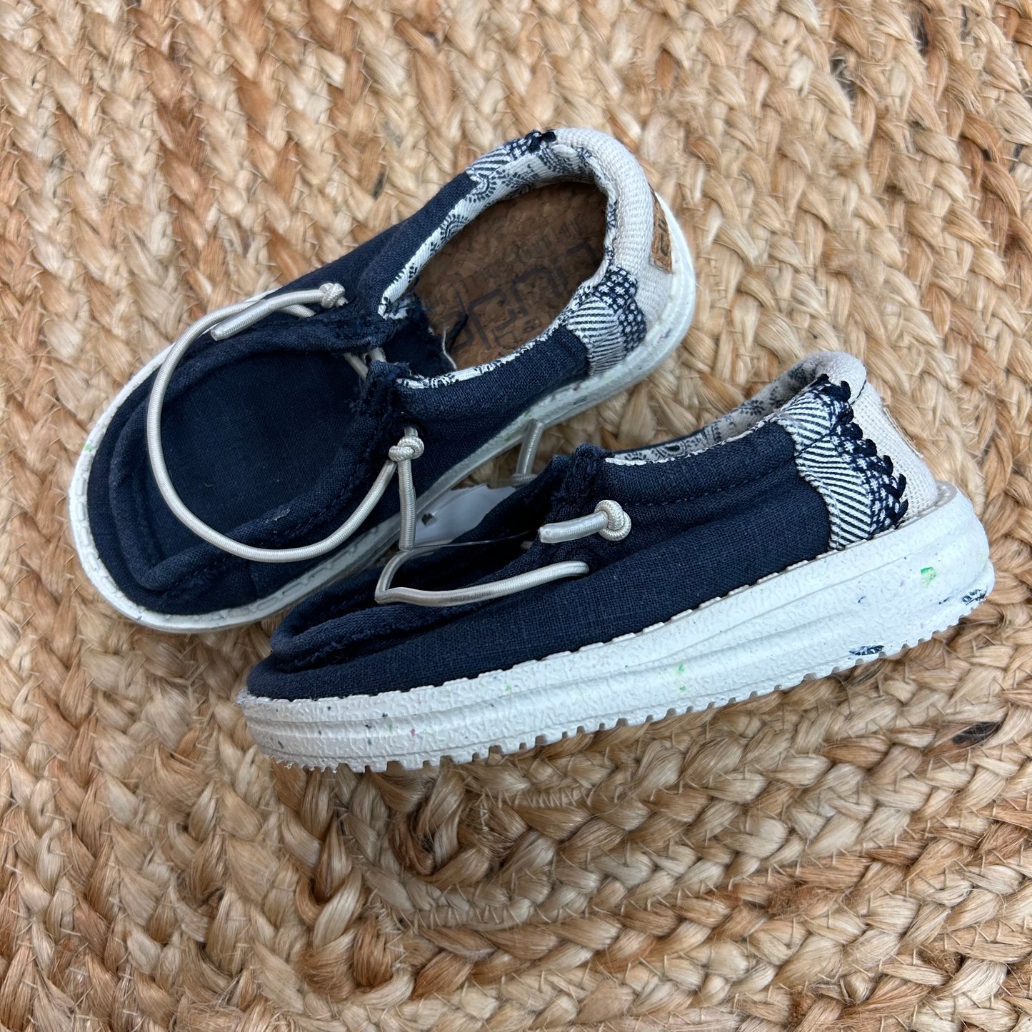 Blue Natural Slip-On Shoes