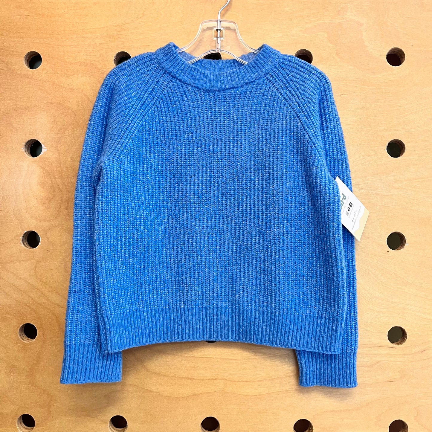 Blue Knit Sweater