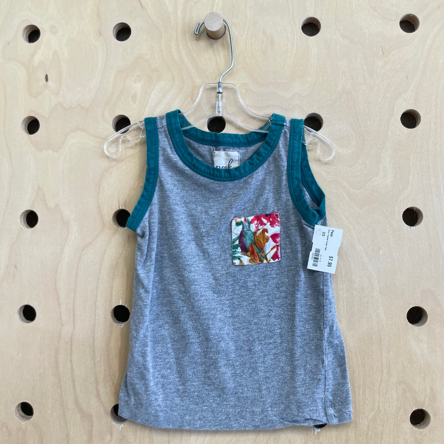 Grey Tropical Pocket Tank