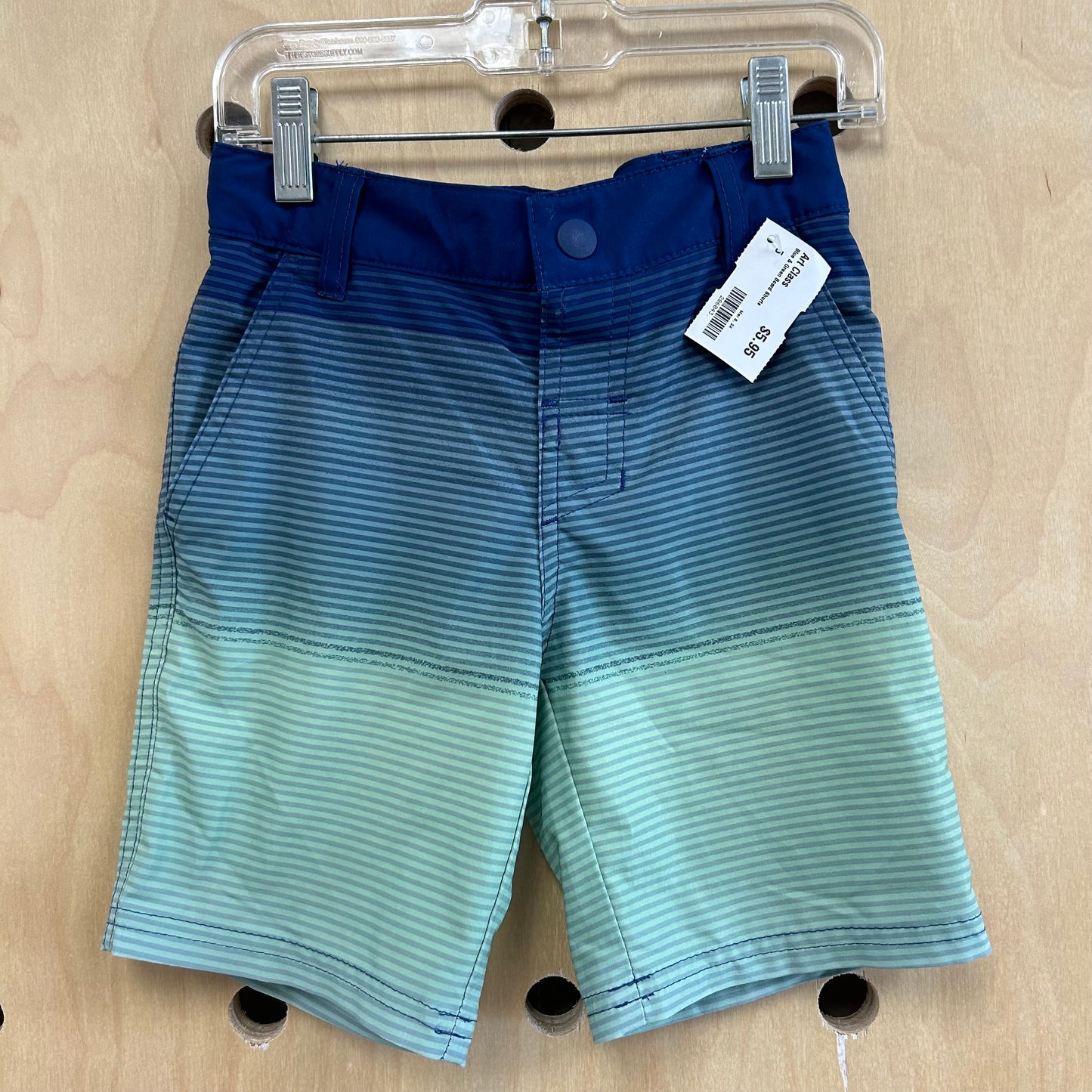 Blue & Green Board Shorts