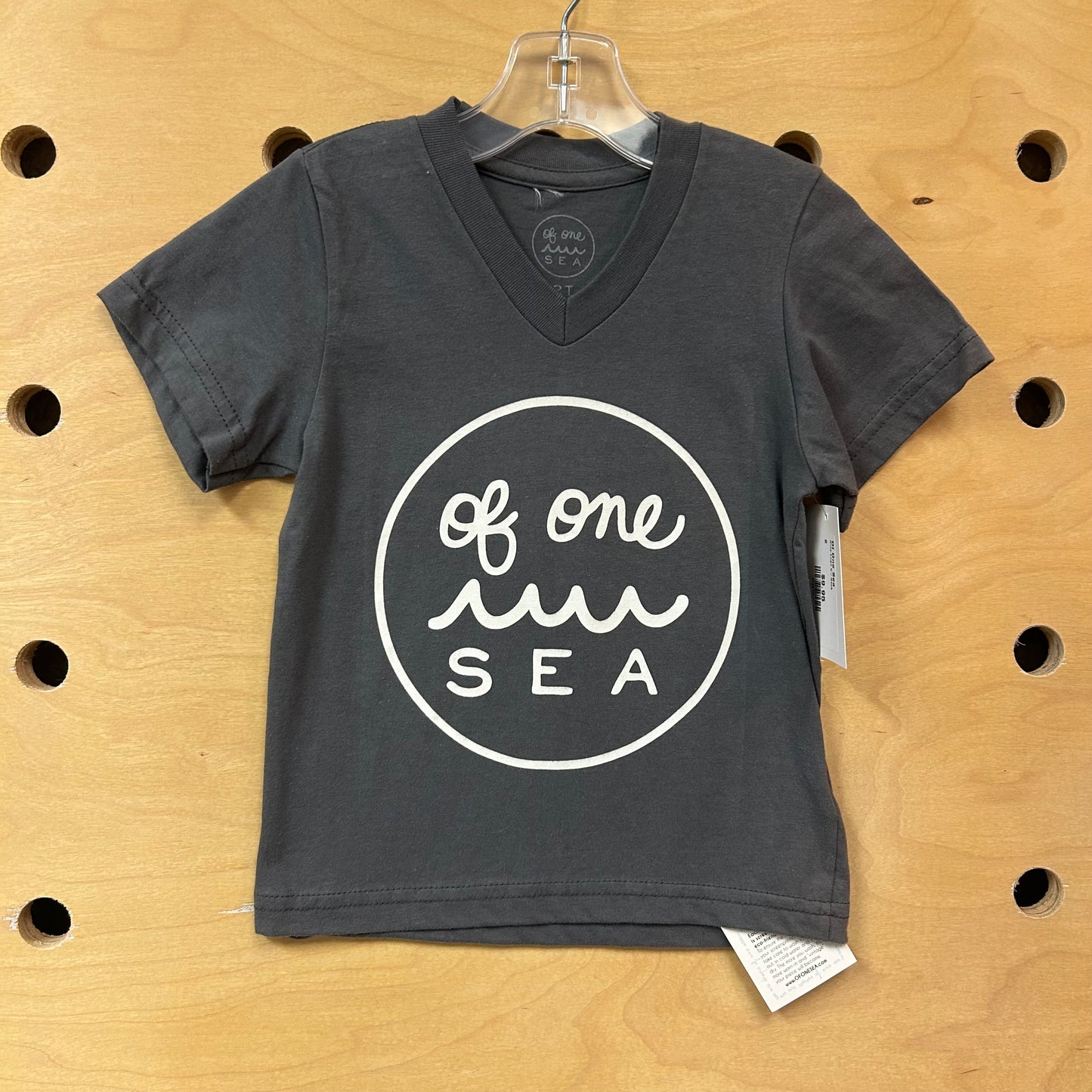 Grey Logo V-Neck