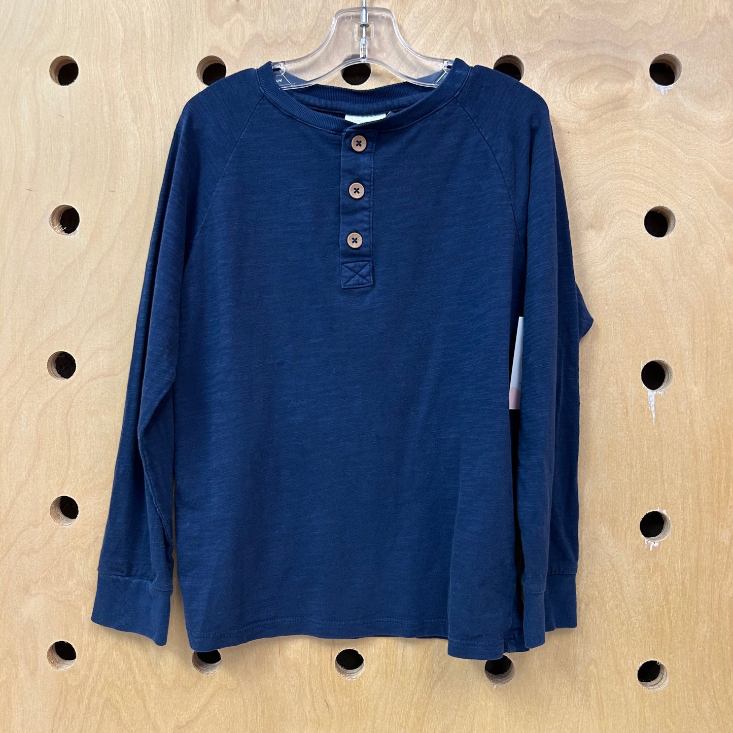 Navy LS Henley
