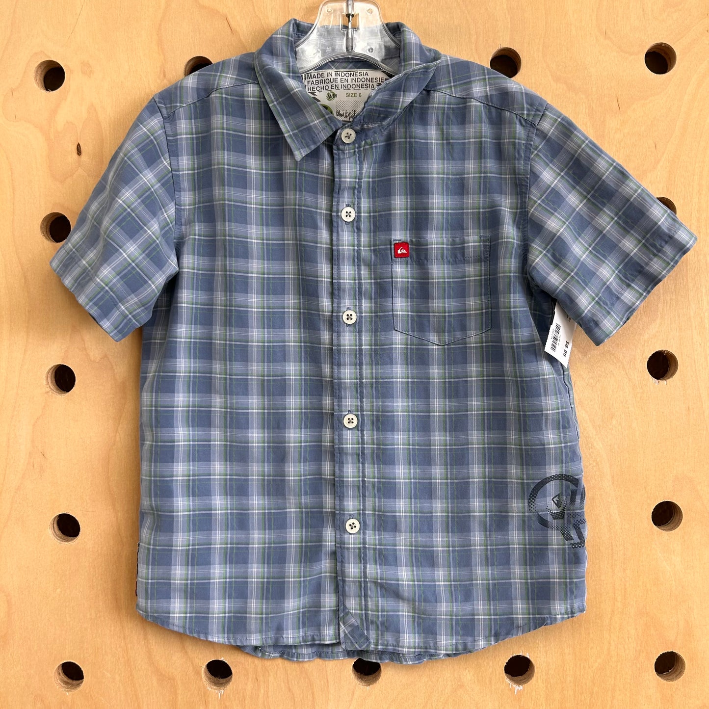 Blue Plaid Shirt