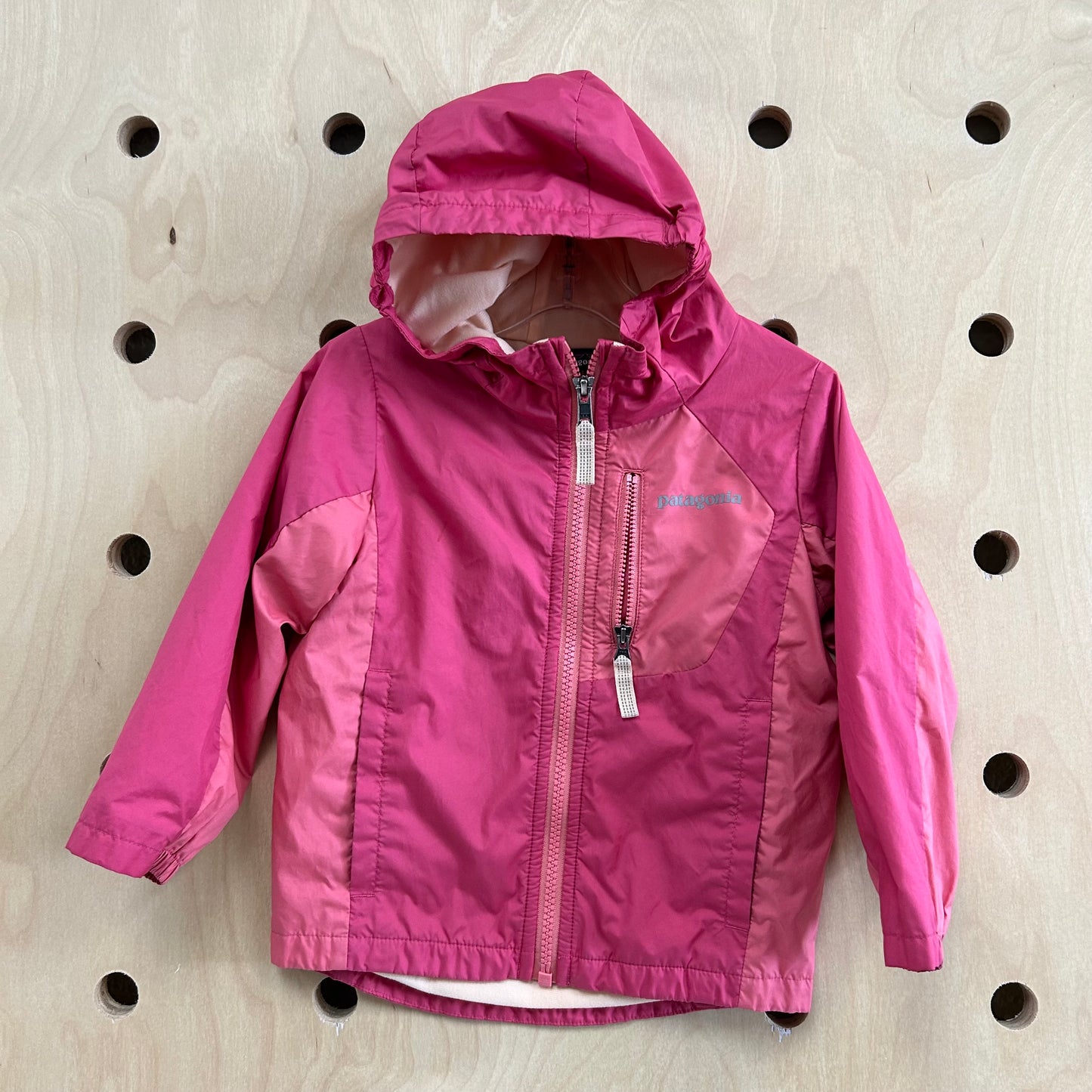 Pink Lined Windbreaker