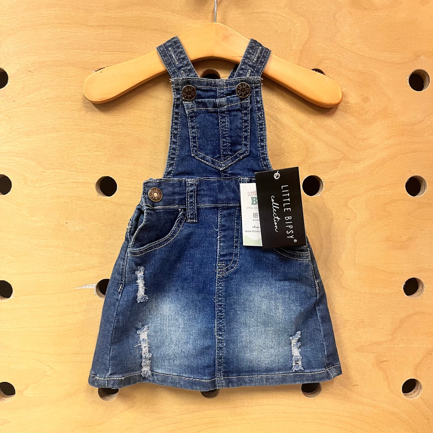 Distressed Denim Jumper NEW!