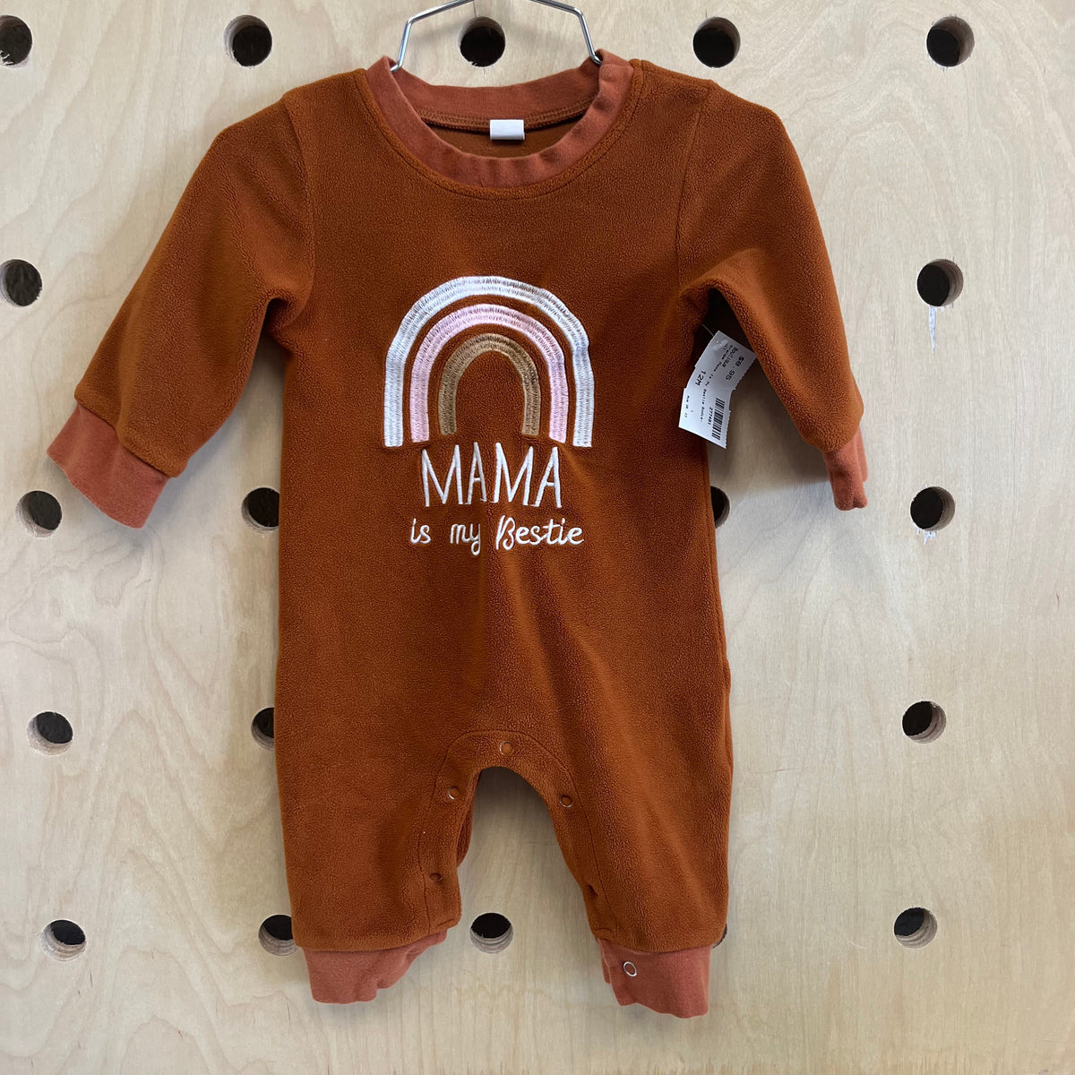 Orange Mama Is My Bestie Romper