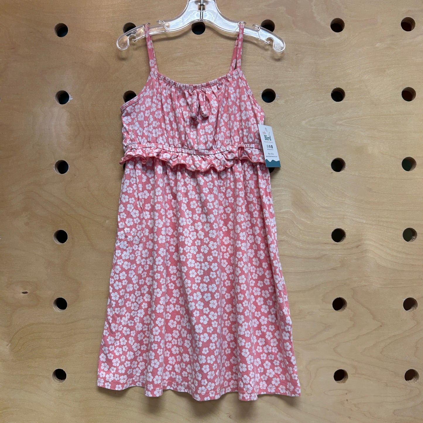 Pink & White Dress