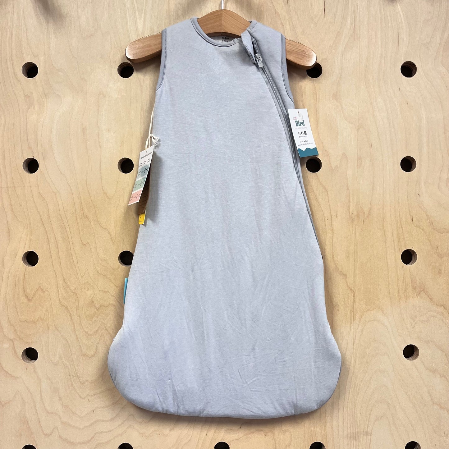 Grey 1.0 Tog Luxe Bamboo Sleep Bag NEW!