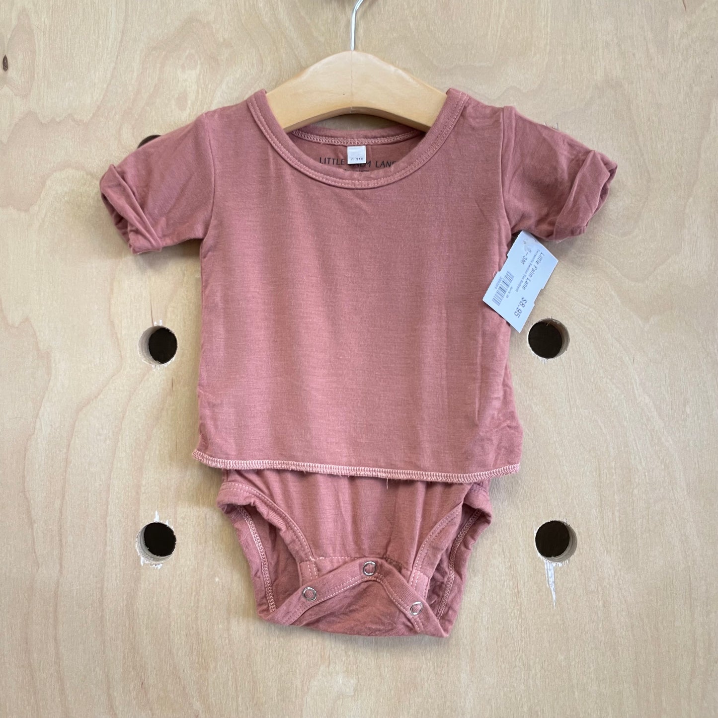 Terracotta Bamboo Tee Bodysuit