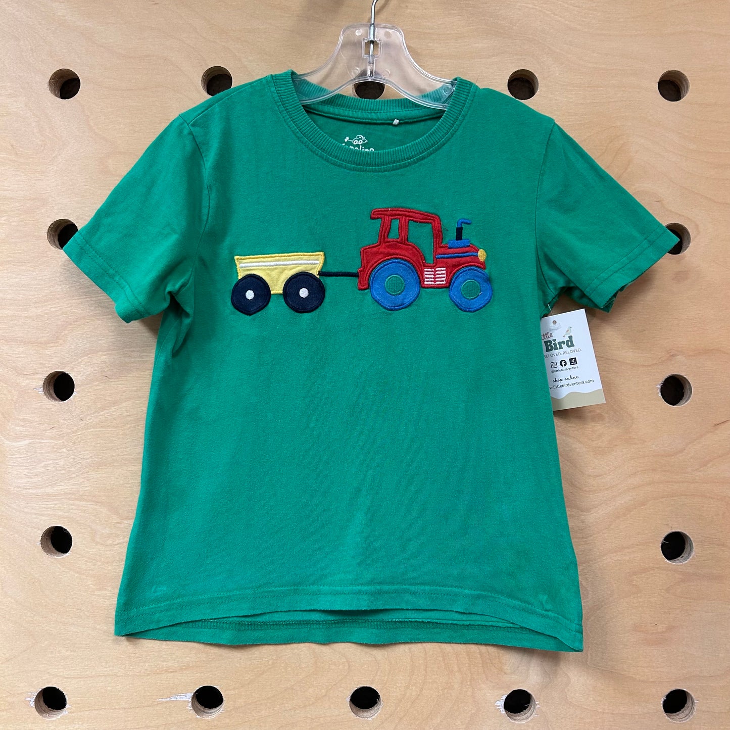 Green Tractor Pulling Tee