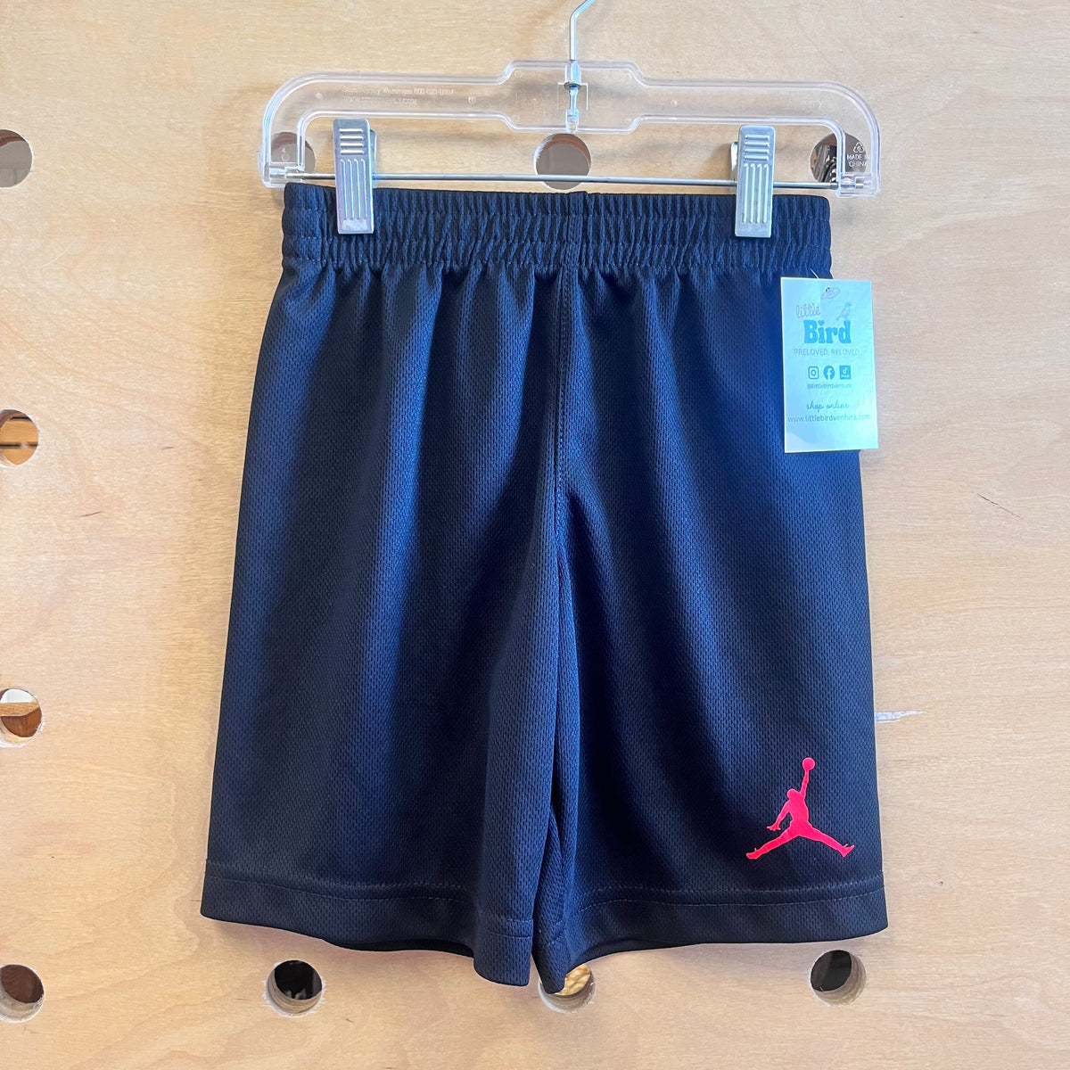 Black/Red Jordan Mesh Shorts