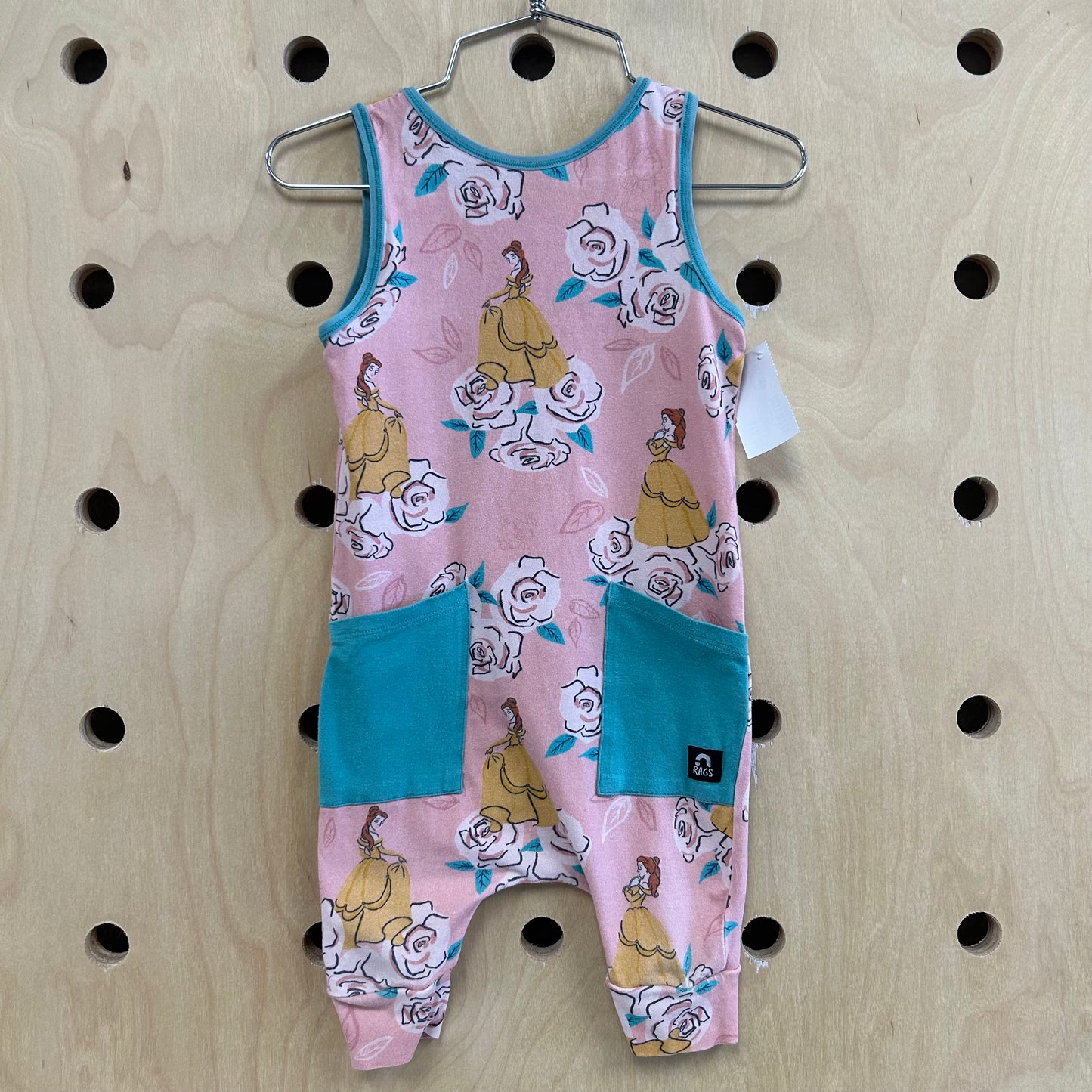 Pink Belle Romper