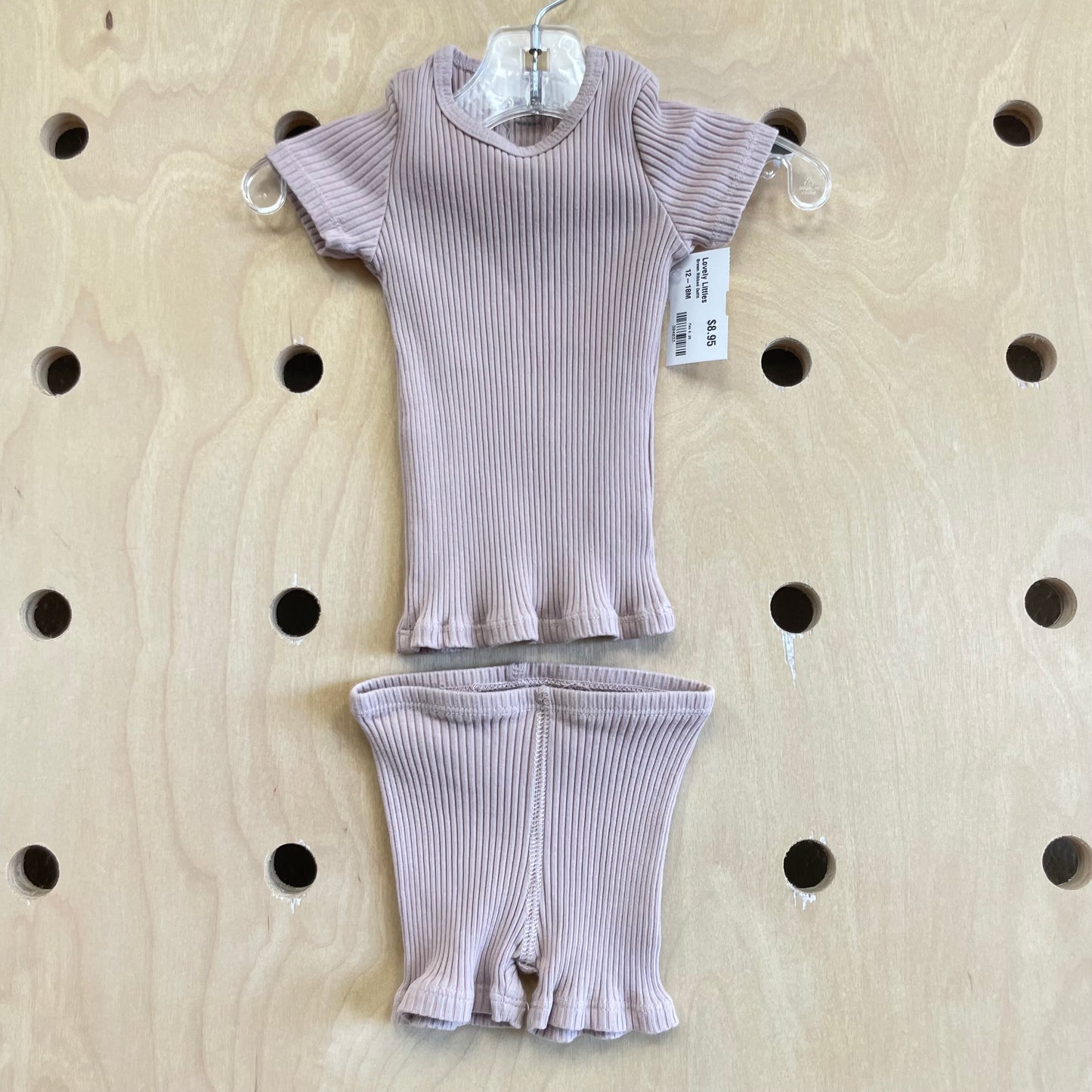 Brown Ribbed Outfit