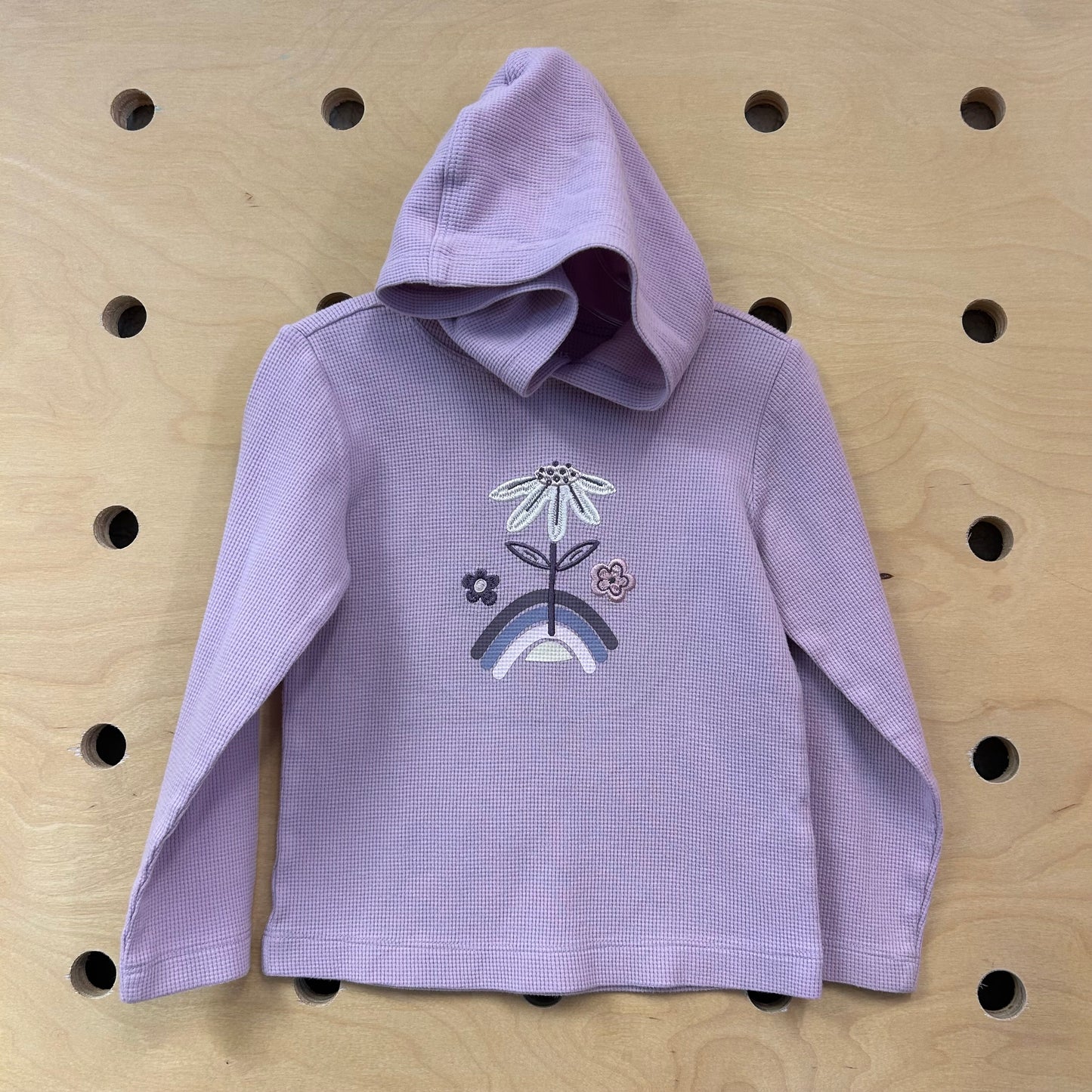 Lavender Thermal Hooded Long Sleeve