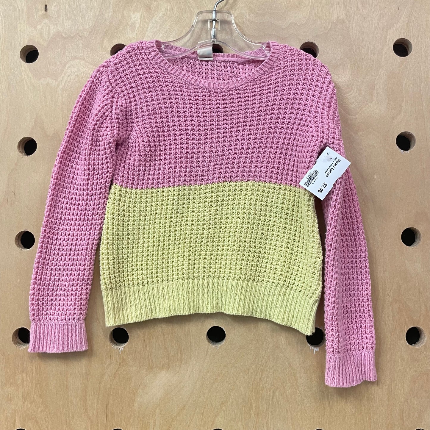 Pink + Yellow Sweater