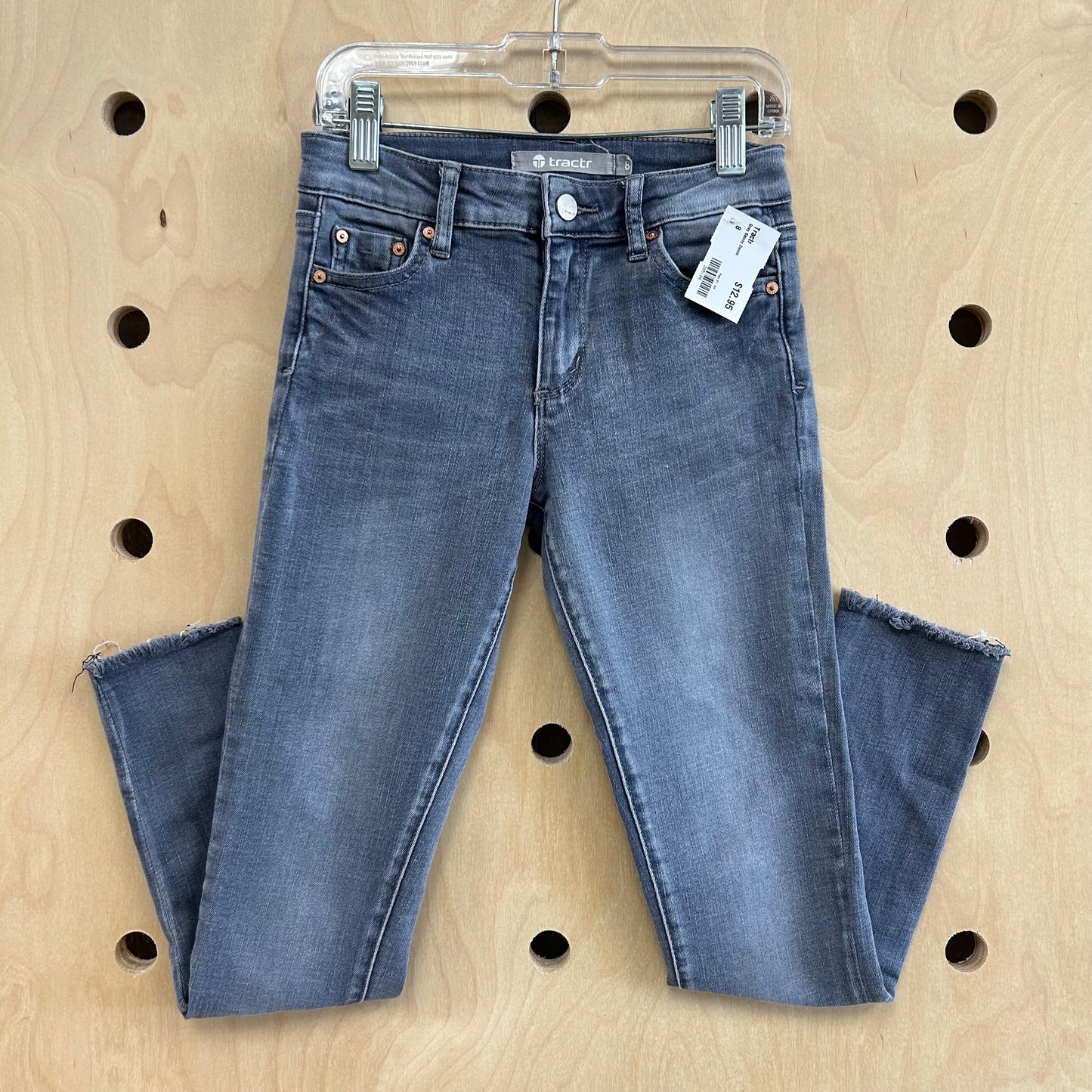 Grey Skinny Denim
