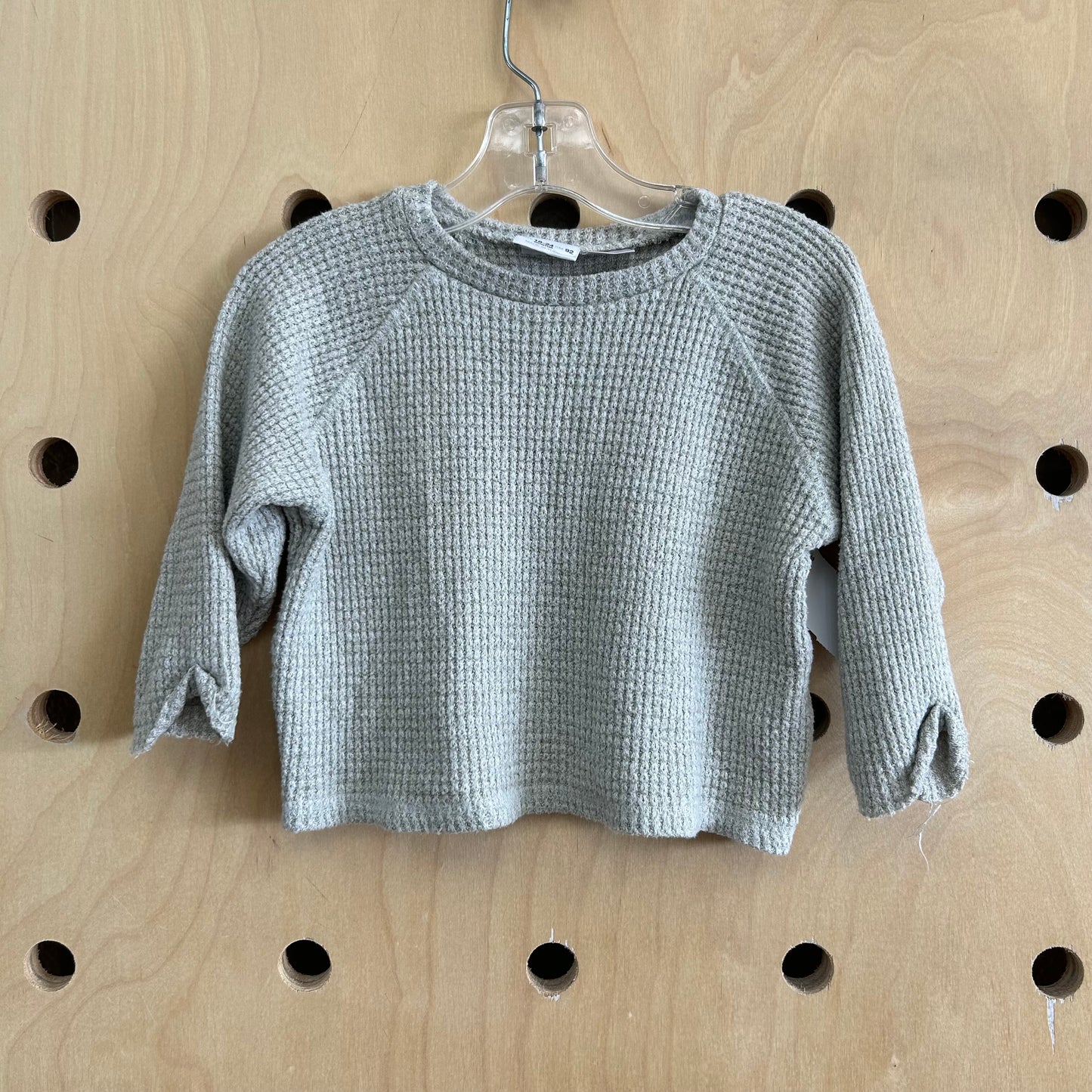 Grey Waffle Top