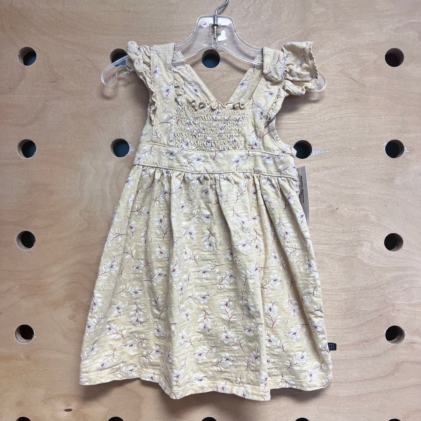 Yellow Floral Dress