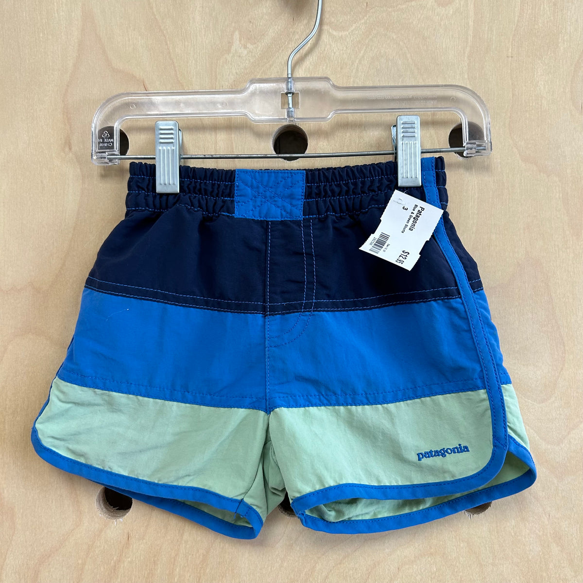 Blue & Green Shorts