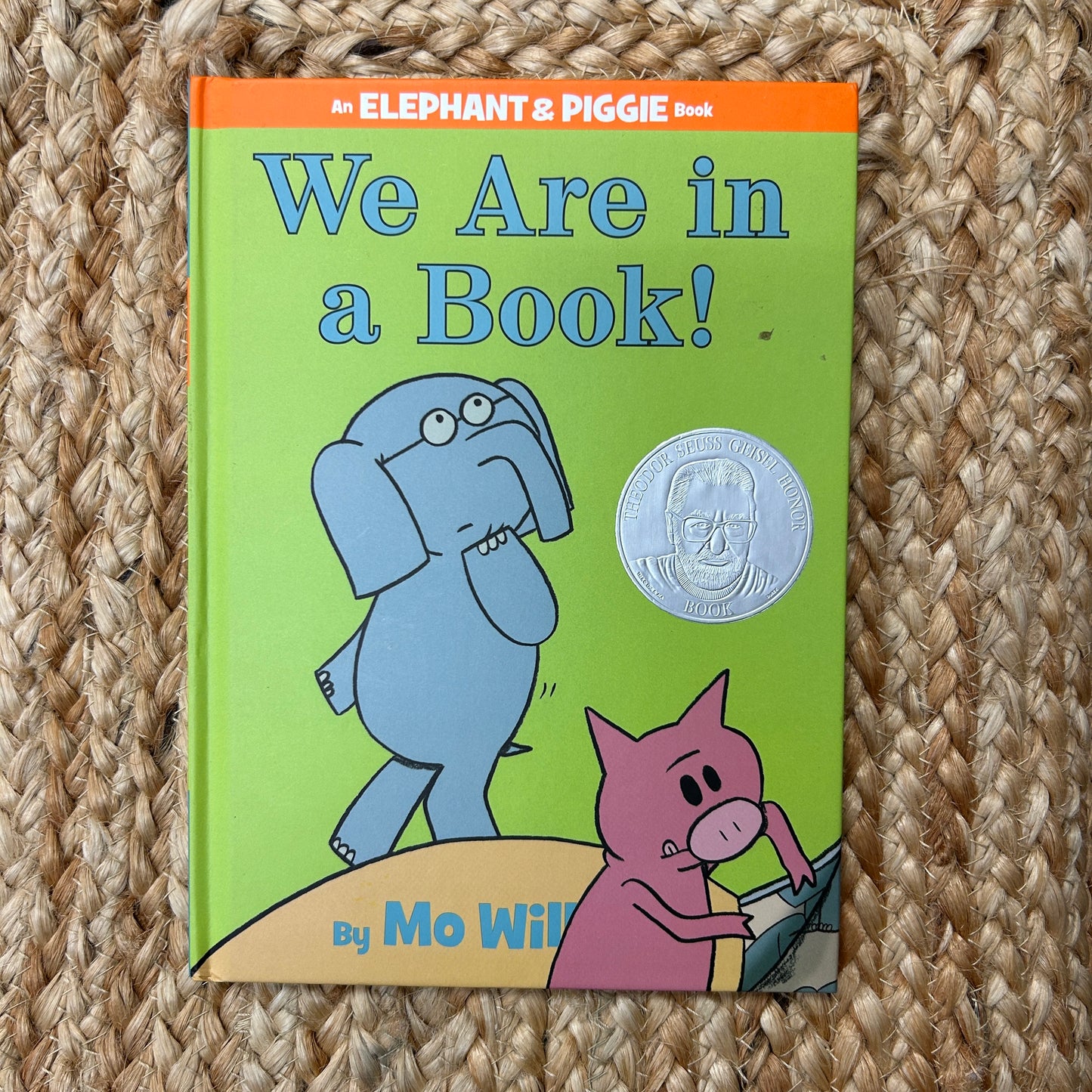 We Are in a Book!