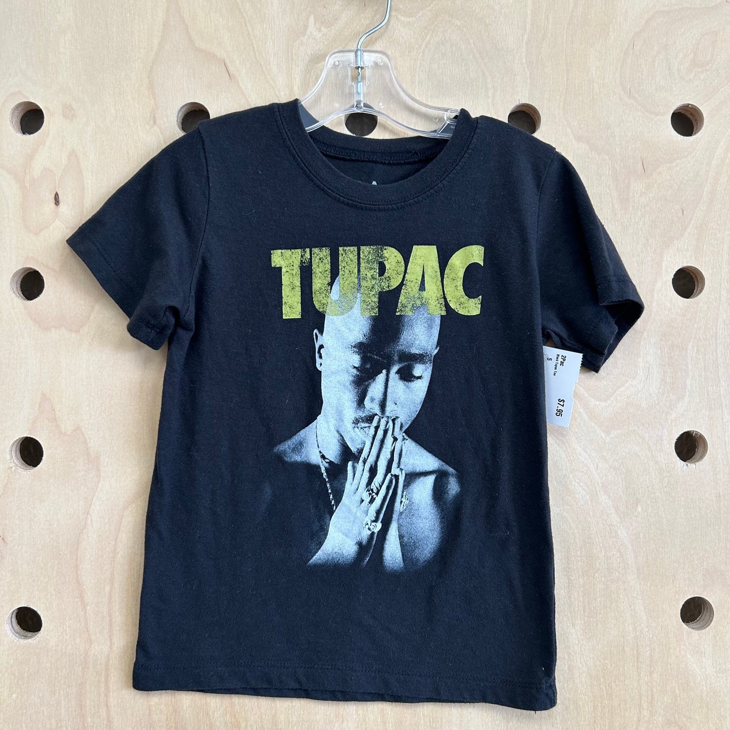 Black Tupac Tee