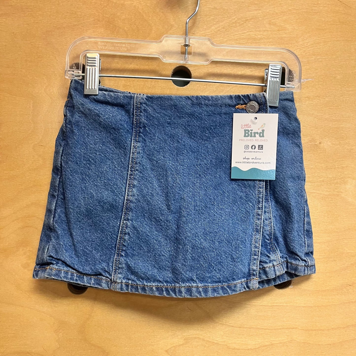 Denim Skort
