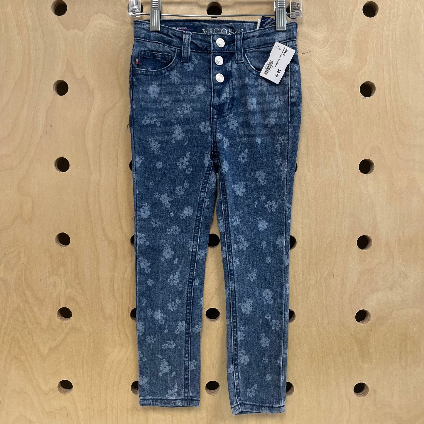 Floral The Jagger Skinny Denim