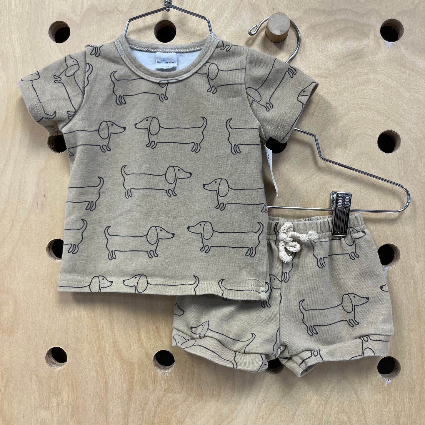 Beige Doggy Outfit