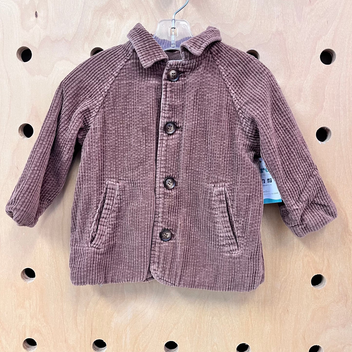 Brown Wide Cord Jacket