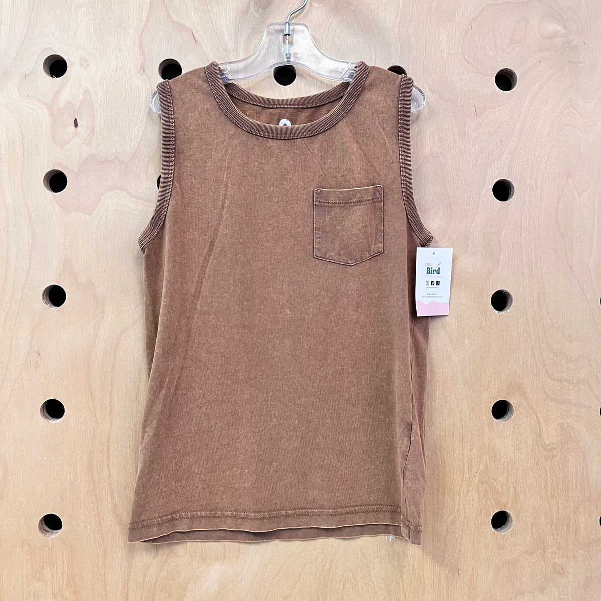 Brown Pocket Tank