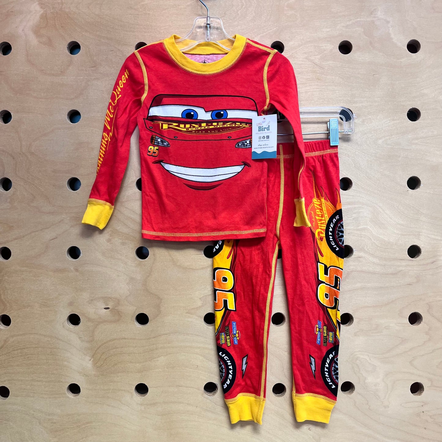 Red Lightning McQueen PJ's