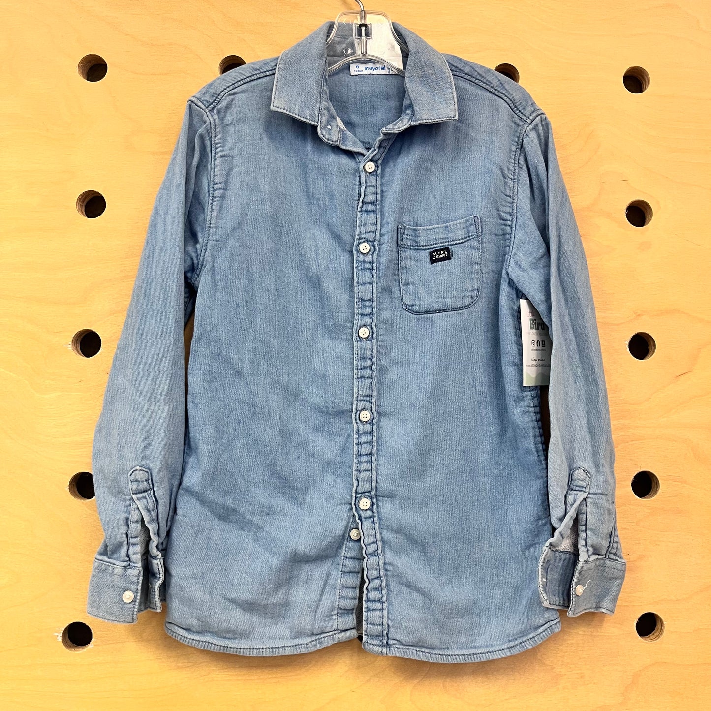Chambray Button Up