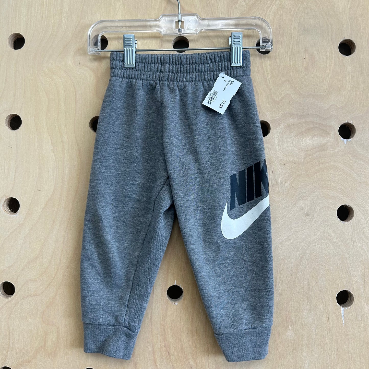 Grey Logo Joggers