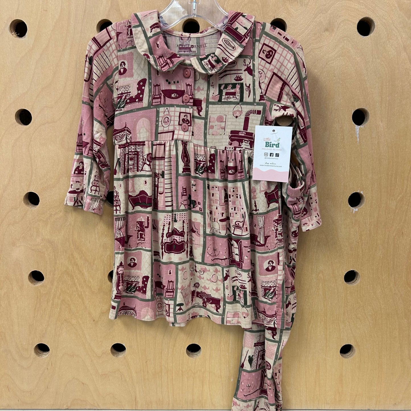 Pink Old House Dress Outfit
