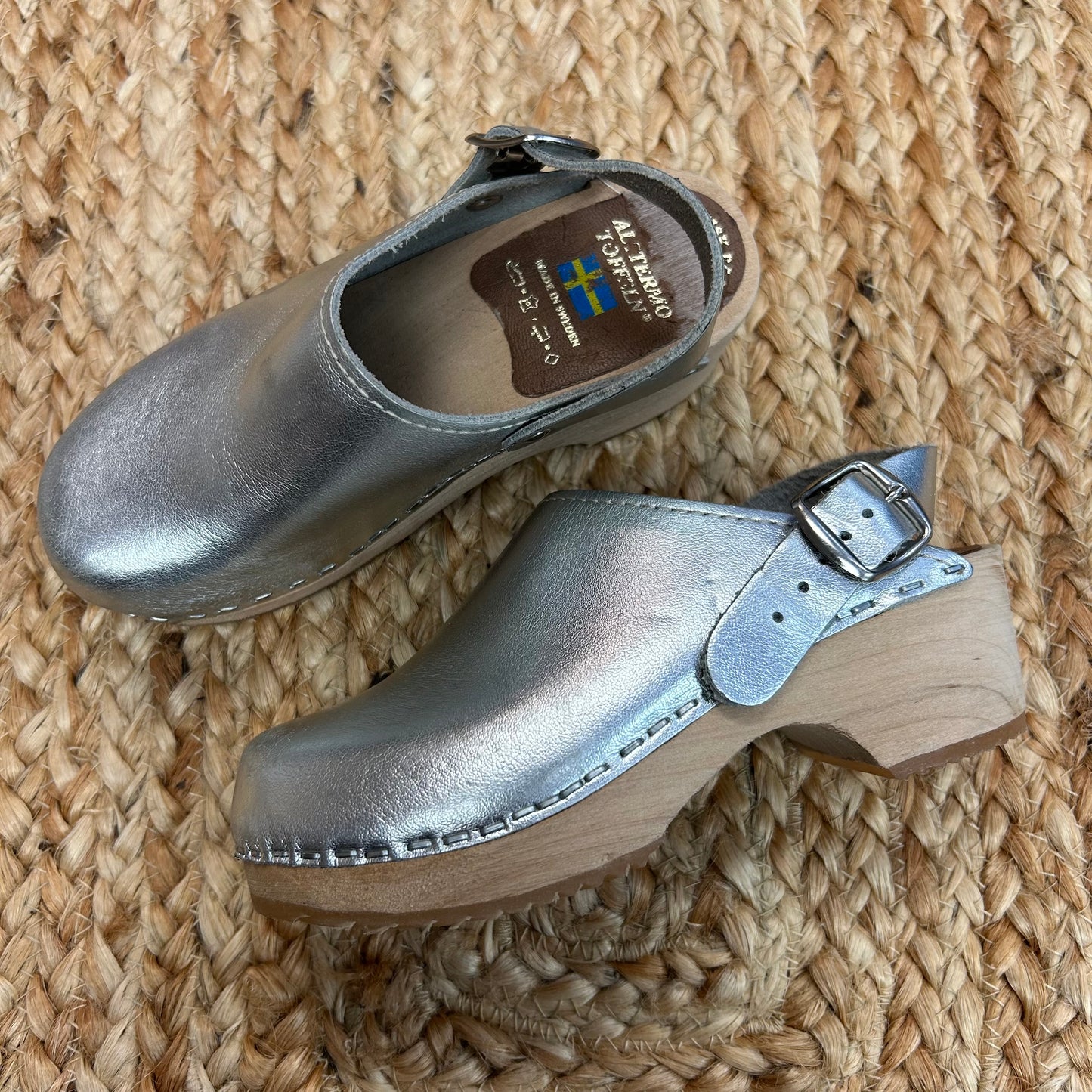 Silver Clogs