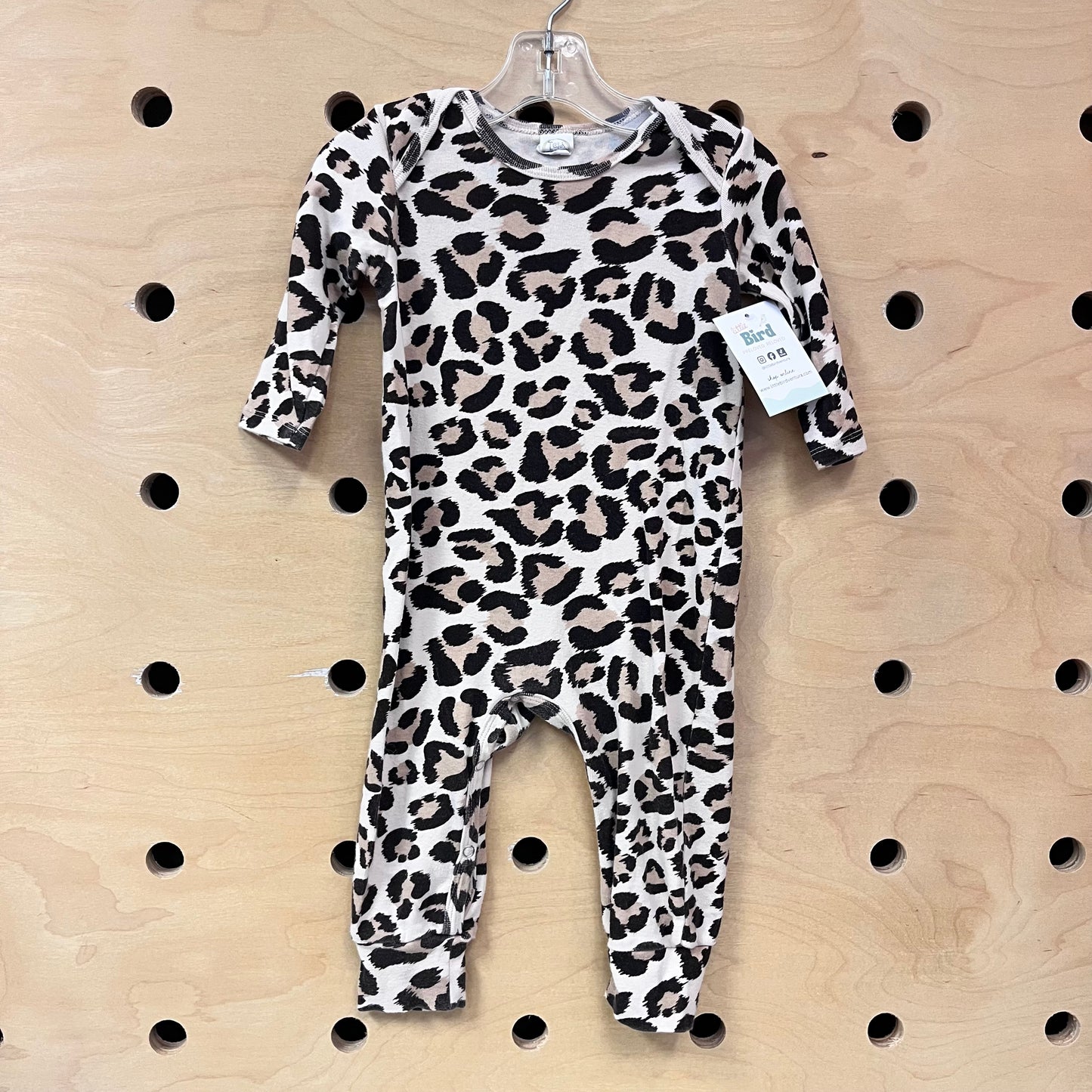 Leopard Print Romper