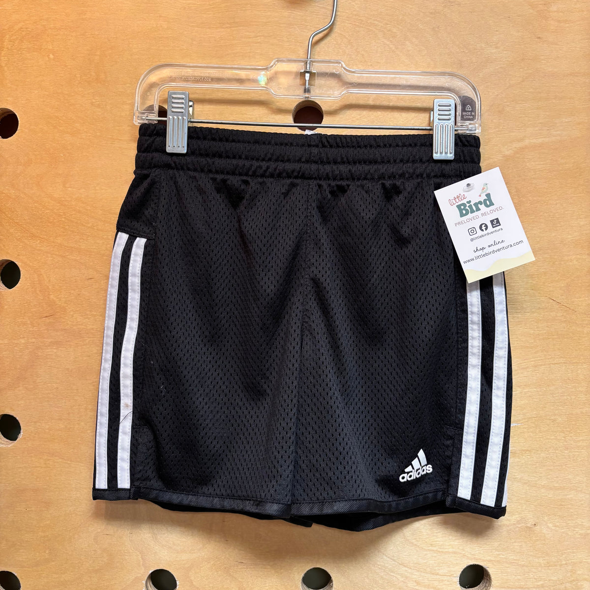 Black Mesh Shorts