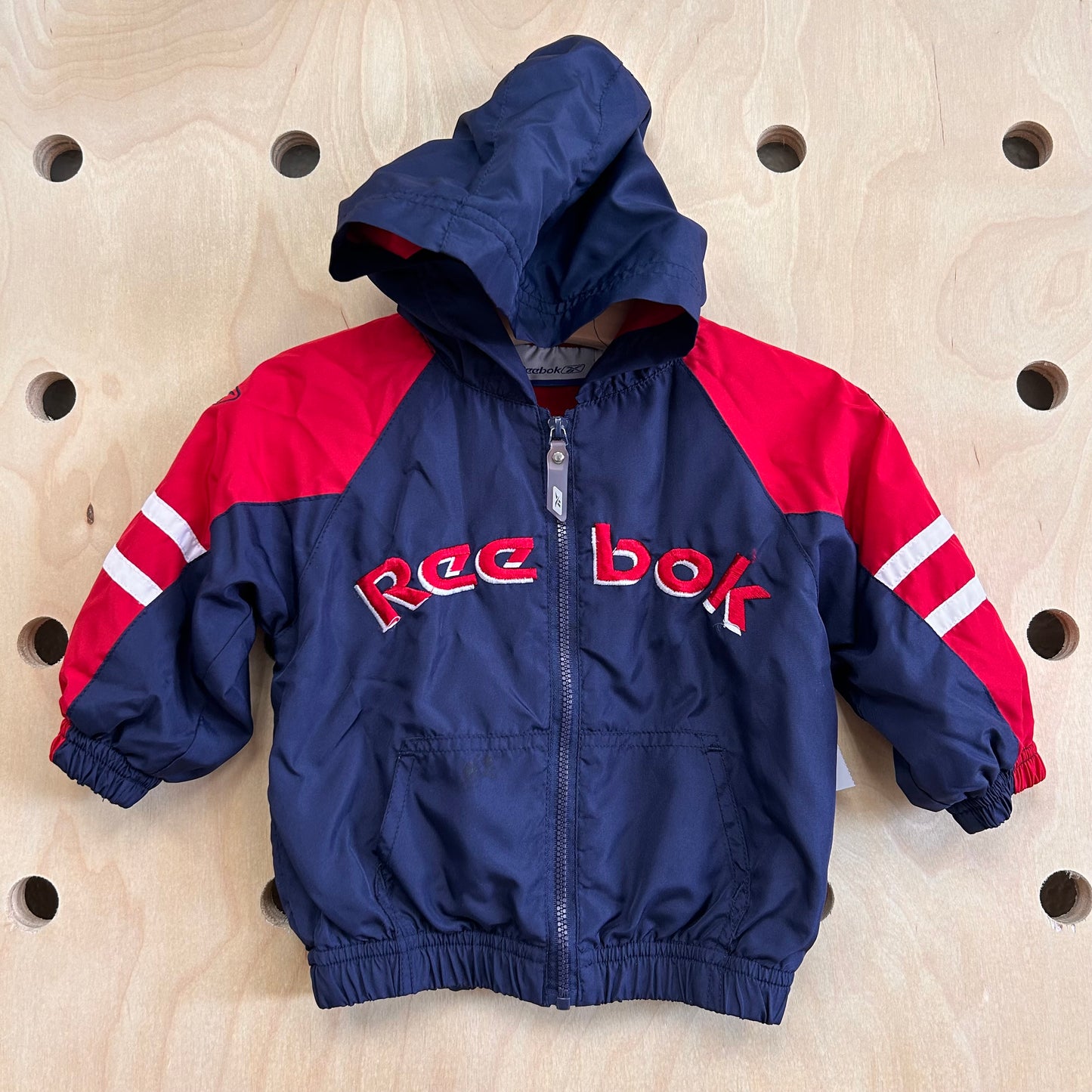 Blue & Red Windbreaker