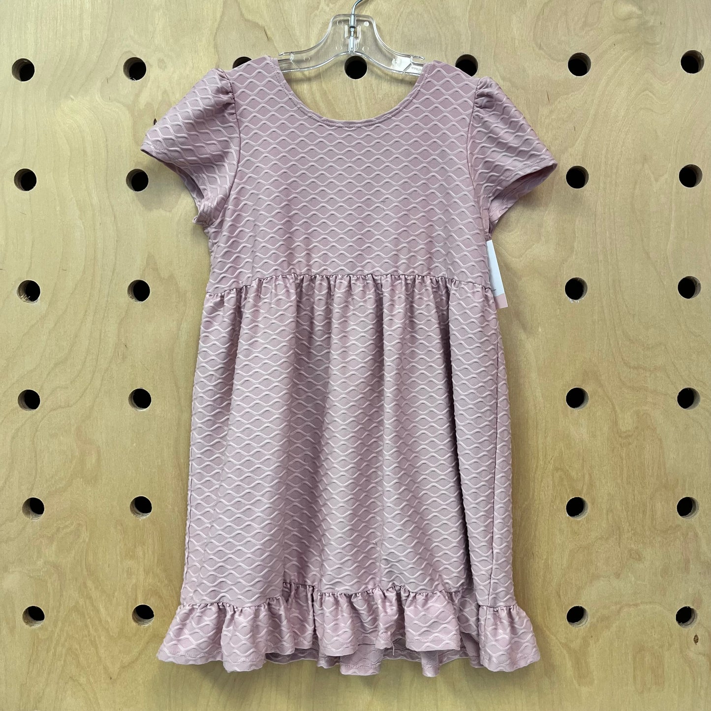 Pink Textured Dress