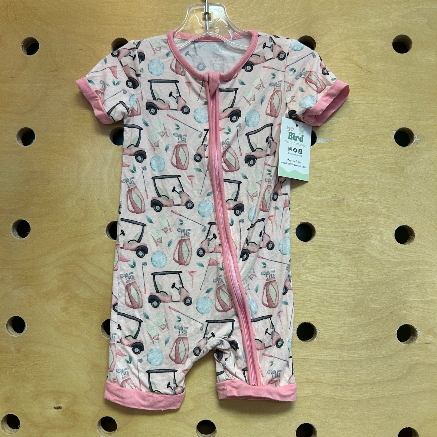 Pink Golf Cart Zippy