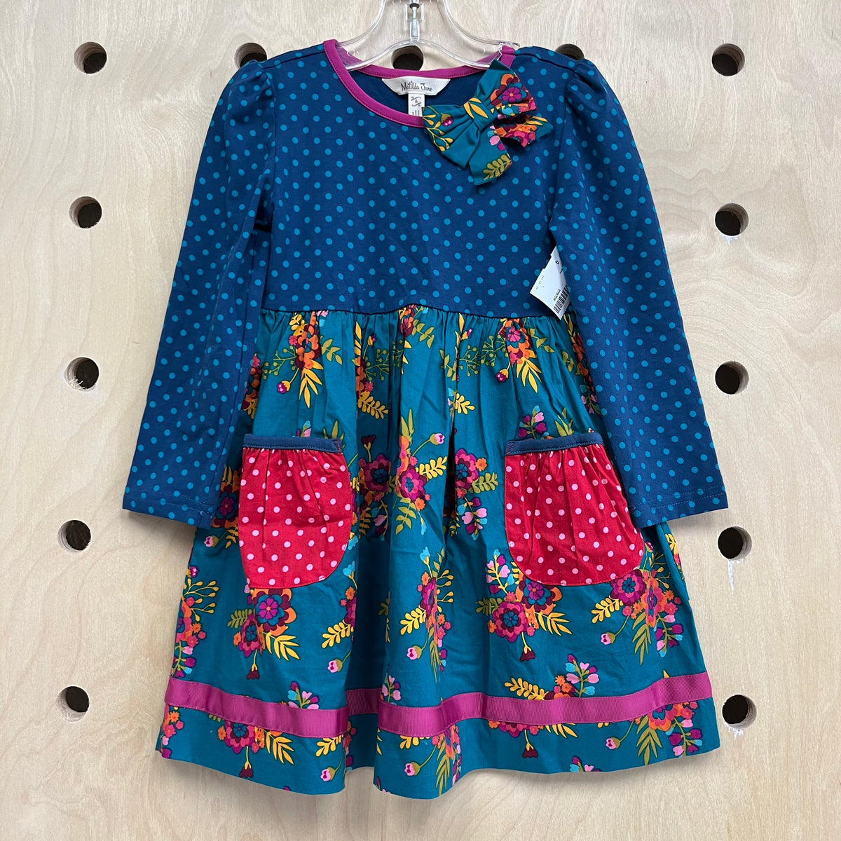 Blue Floral Dress