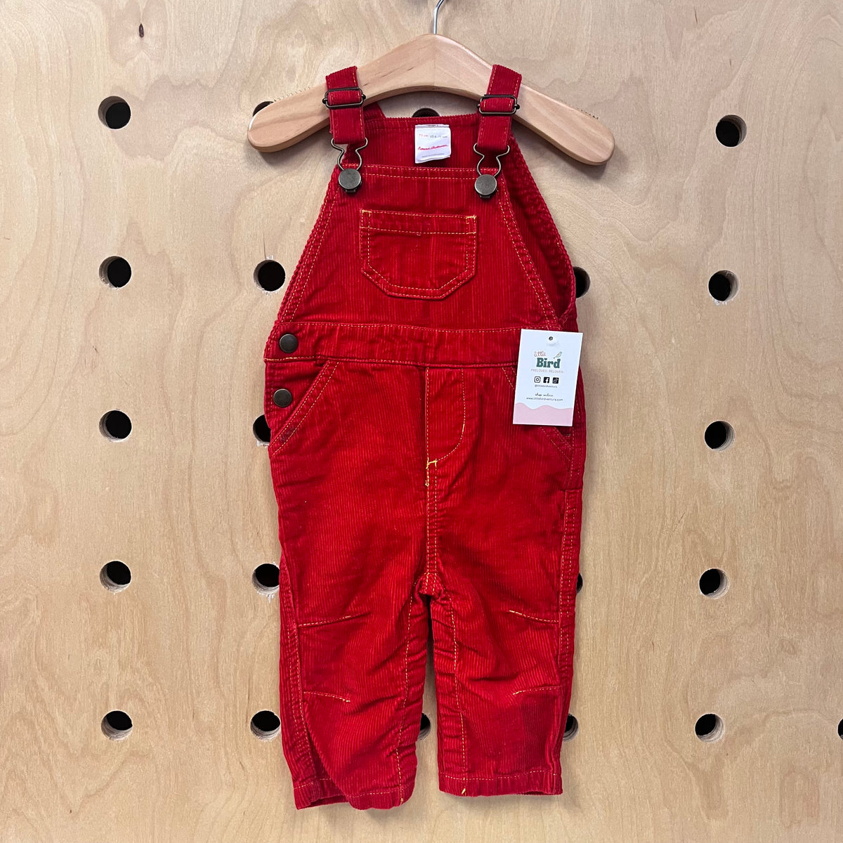 Red Cord Overalls