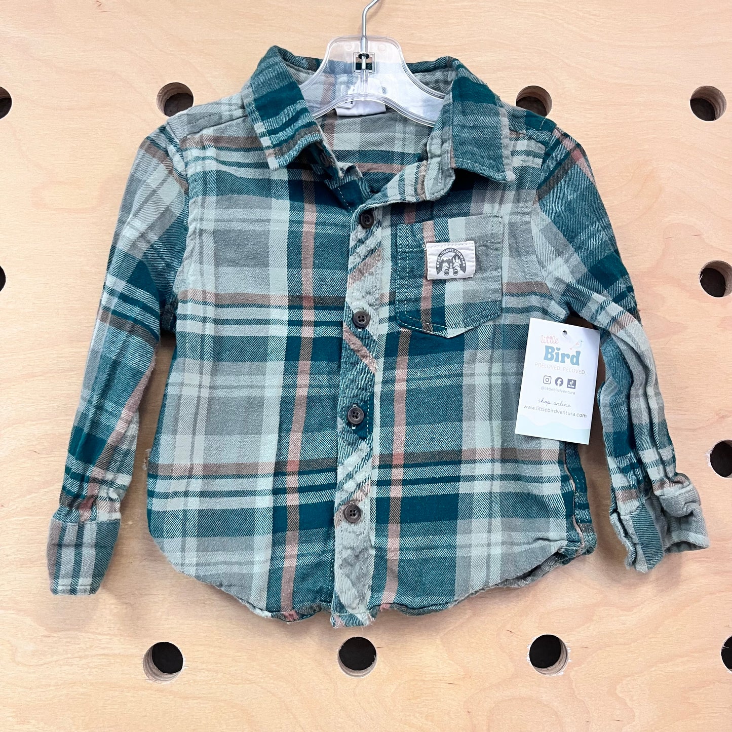Green & Brown Flannel