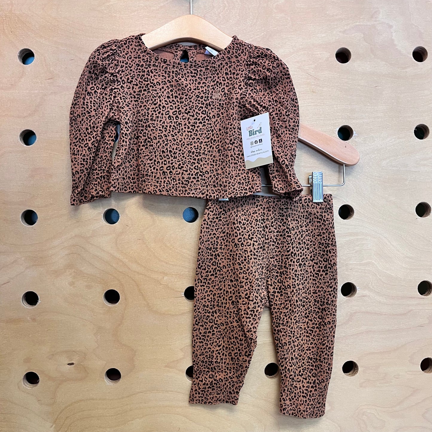 Leopard Waffle Outfit